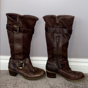 ‼️‼️‼️Leather brown boots